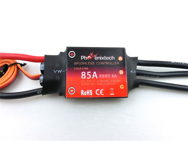 Gold-line 85A ESC for 550 helicopter DT5501