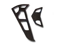 500E Carbon Fin Set /1.8mm FH50031